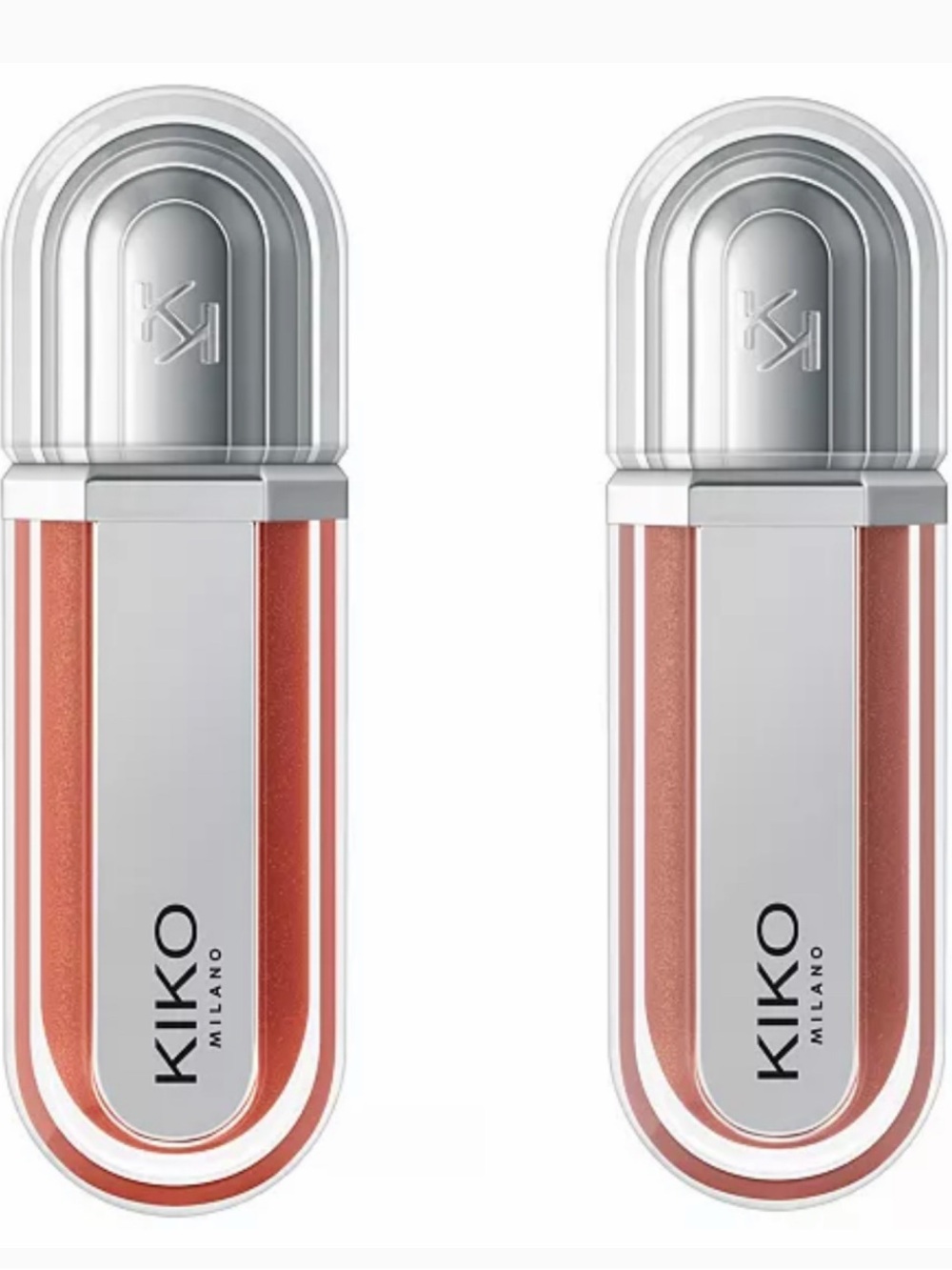🌷 KIKO Milano Lip Gloss Duo — 5 Catch Me Cupid & 6 Color Affair New FullSz